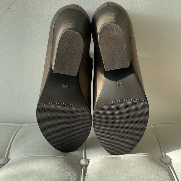 Steve Madden Adelphie Taupe Leat bootie 9.5 - Picture 7 of 9